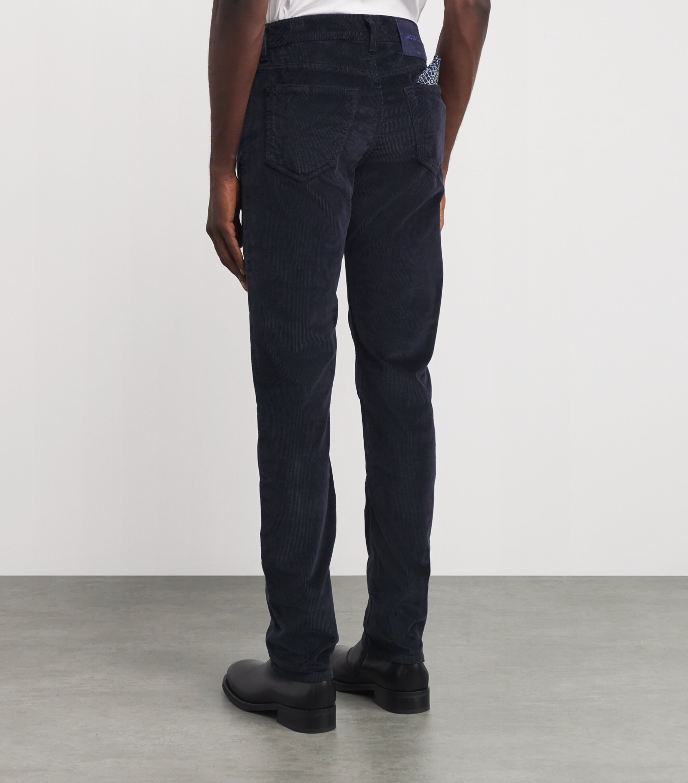 JACOB COHËN Mens Stretch Corduroy Bard Slim Jeans Image 4