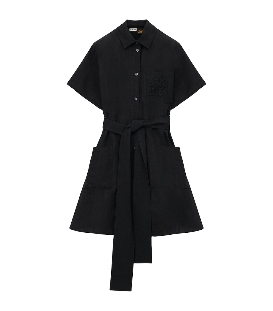 loewe t shirt dress Shirt dress in cotton Multicolor