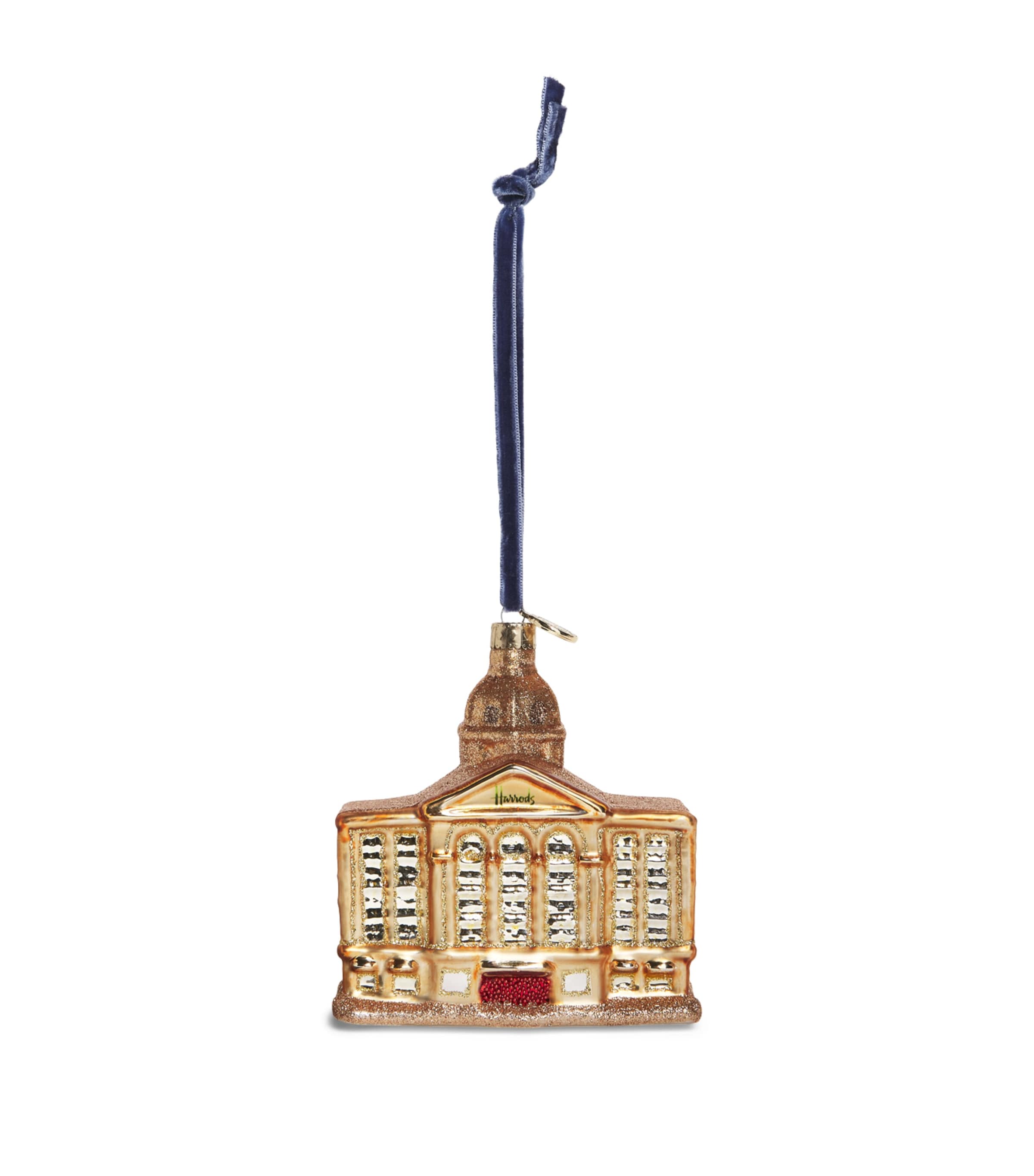 Harrods Glass Harrods Building Tree Decoration Image 1