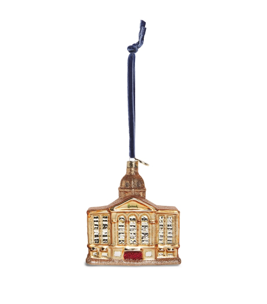 Harrods Glass Harrods Building Tree Decoration Image 1