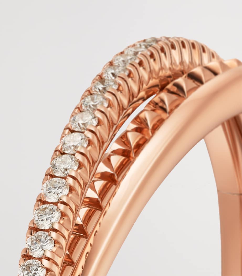 Cartier Rose Gold and Diamond Étincelle de Cartier Bangle Rose Gold Image 6
