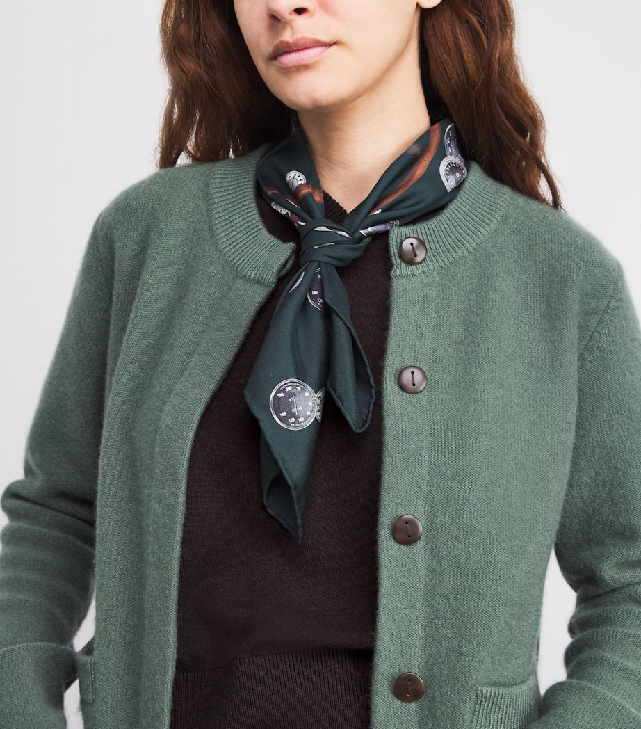 Cashmere V-Neck Sweater SB7290 MOLASSES Image 6
