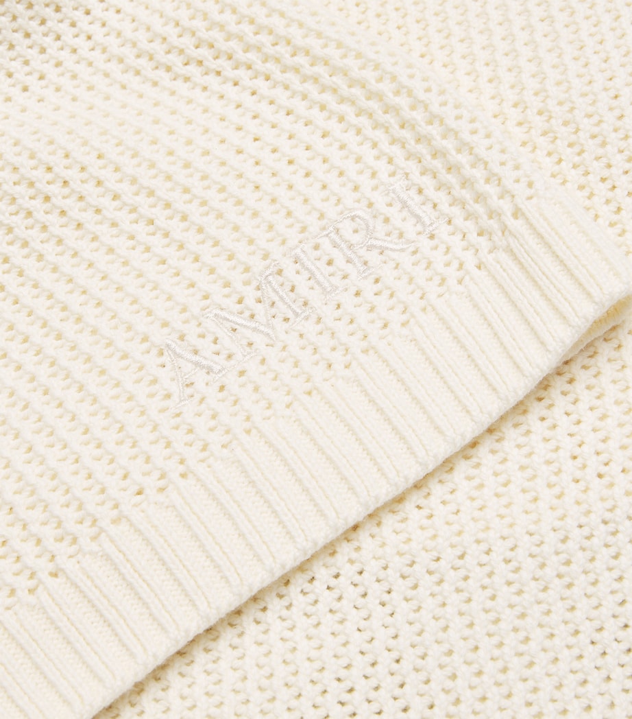 Cotton Crochet Shorts IVORY Image 5