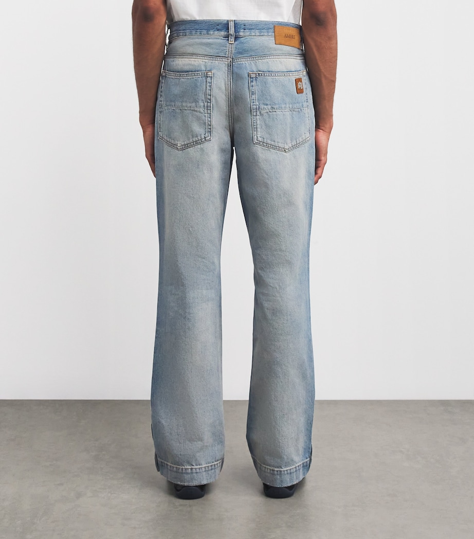 Straight Flare Jeans ANTIQUE INDIGO Image 4