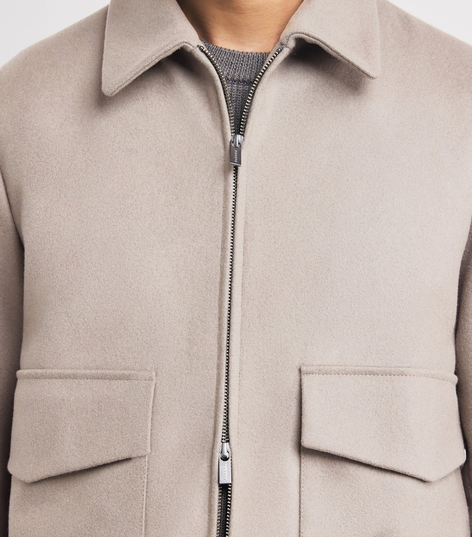 Virgin Wool-Blend Jacket 530 SASSO Image 6