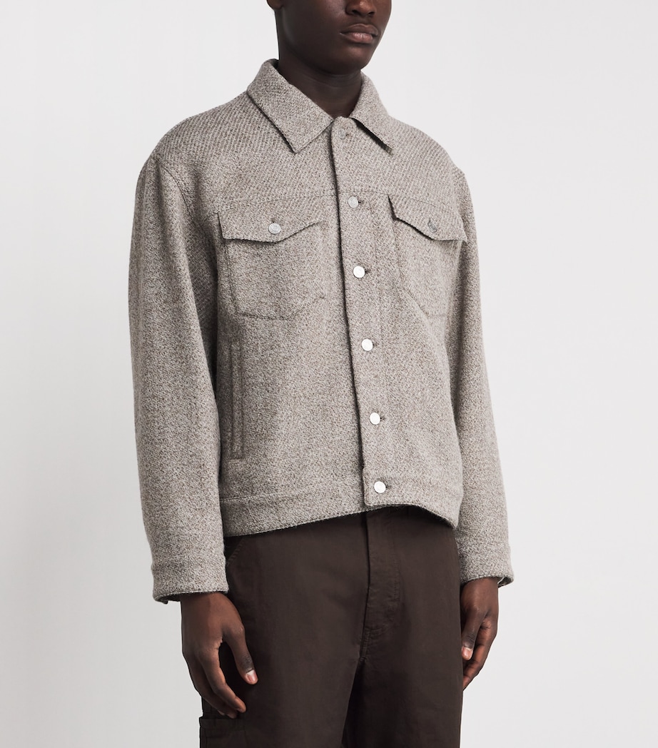 Wool-Alpaca Trucker Jacket LTTP Image 3