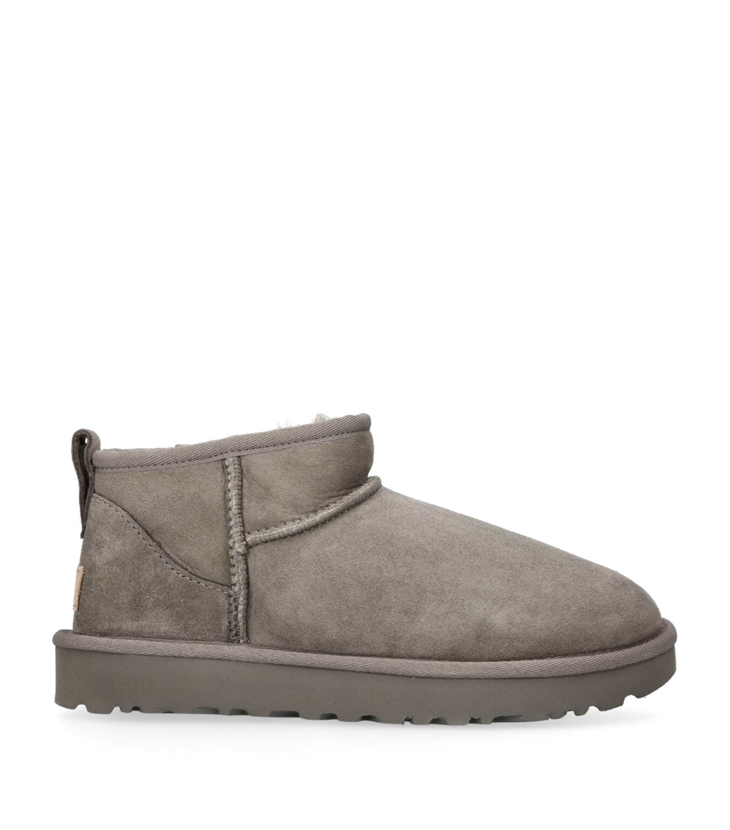UGG Suede Classic Ultra Mini Boots Grey/dark Image 1