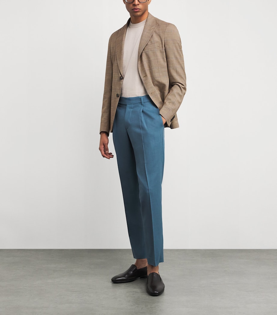 Check Blazer 39 LIGHT BROWN Image 2