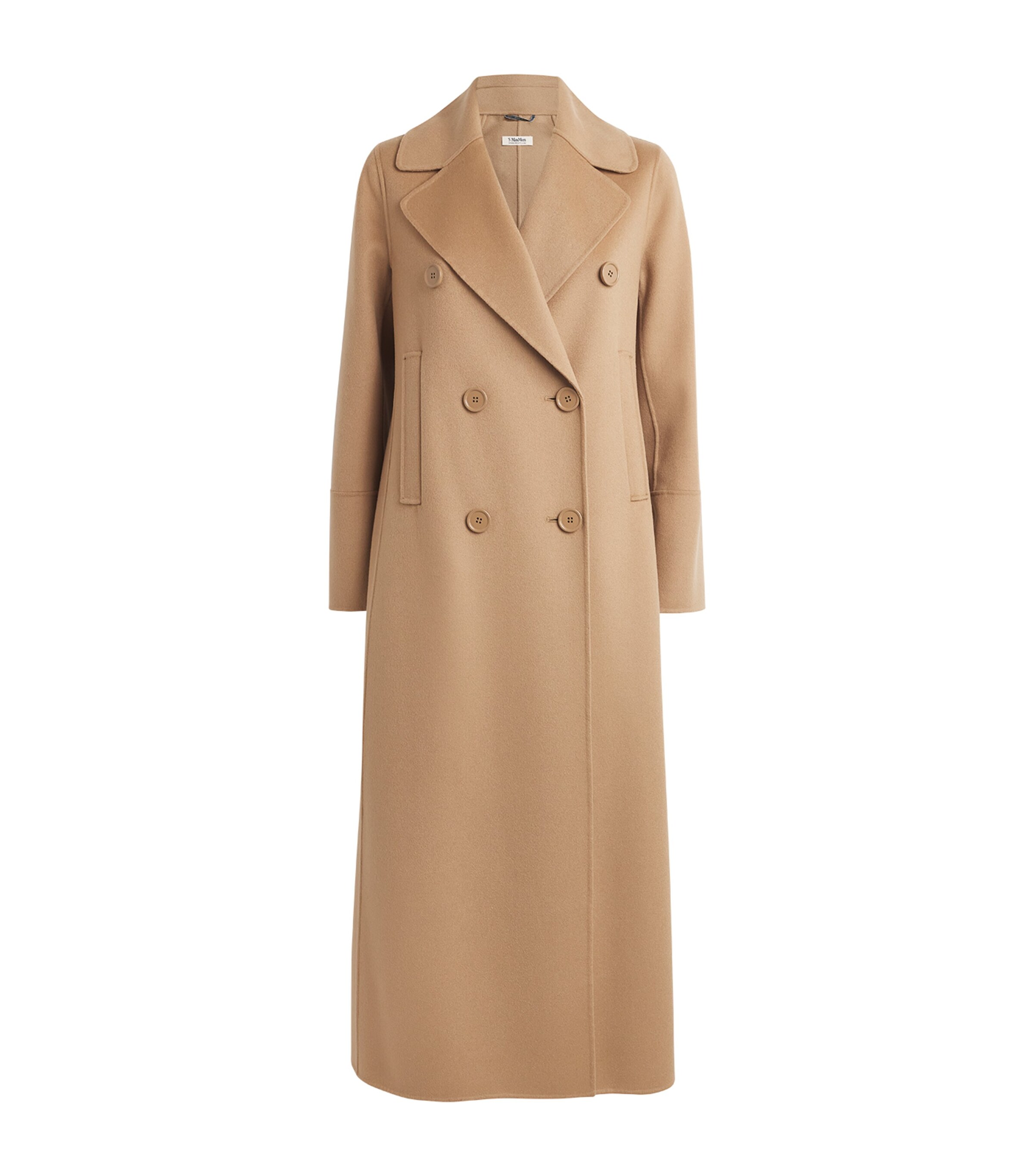 MAX MARA VIRGIN WOOL DOUBLE-BREASTED COAT