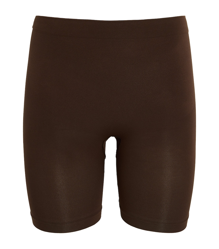 Seamless Sculpt Mid-Thigh Shorts COCOA Image 1