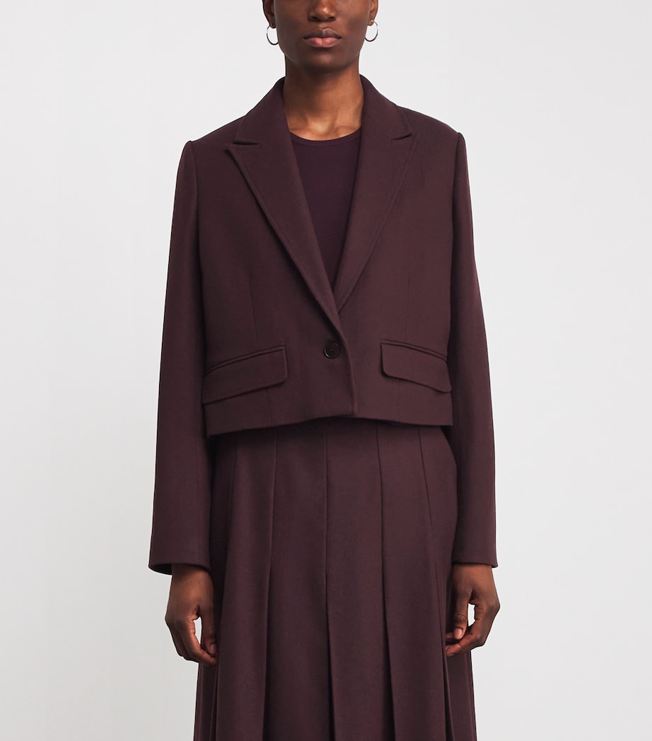 Virgin Wool Elia Blazer MARASCHINO Image 3