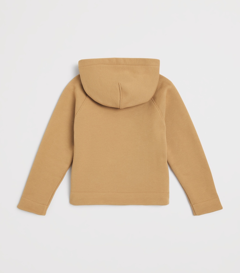 Cotton Ami De Coeur Hoodie (4-12 Years) 280-CAMEL Image 2