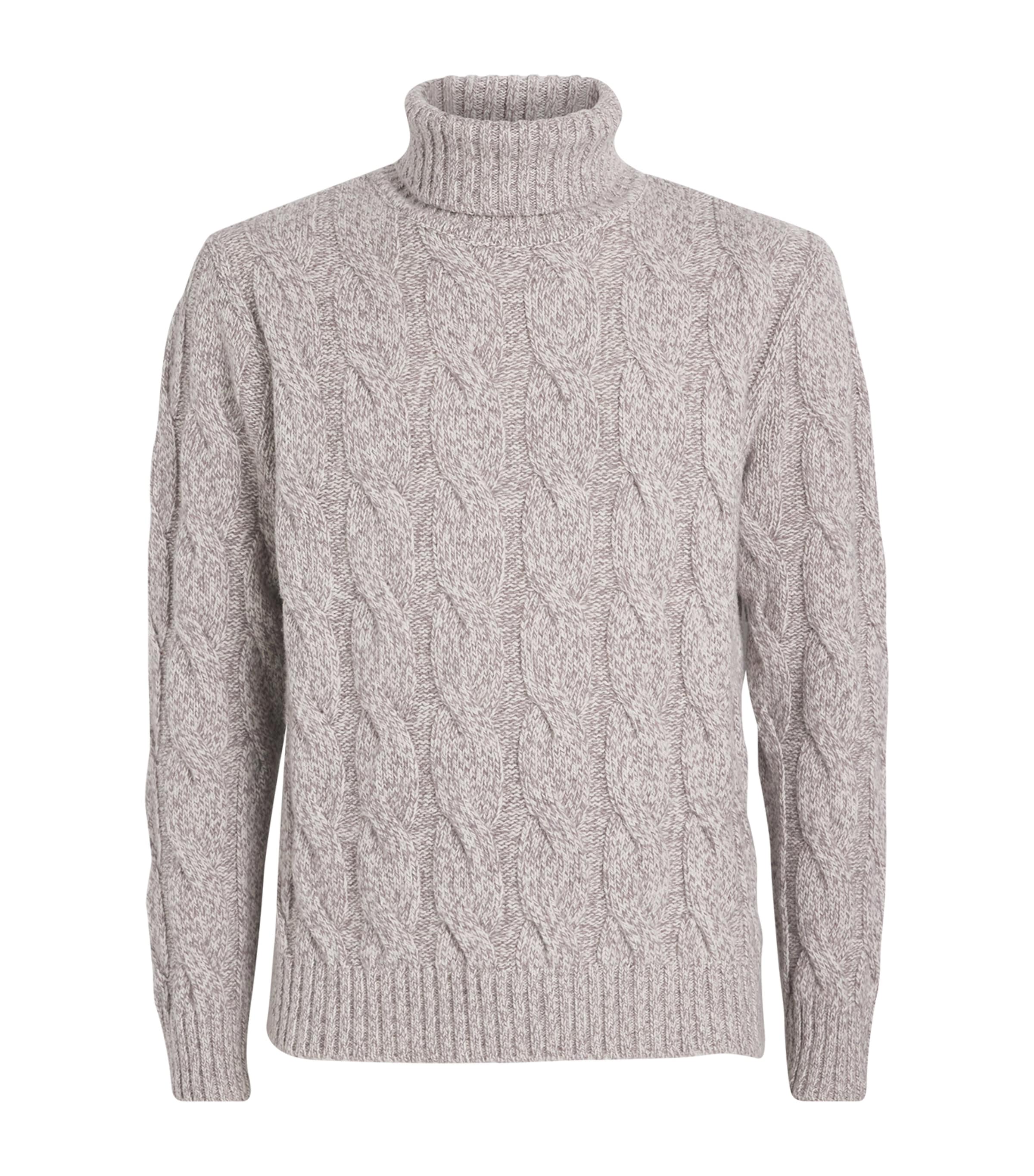 Wool Rollneck Sweater MIRTILLO Image 1