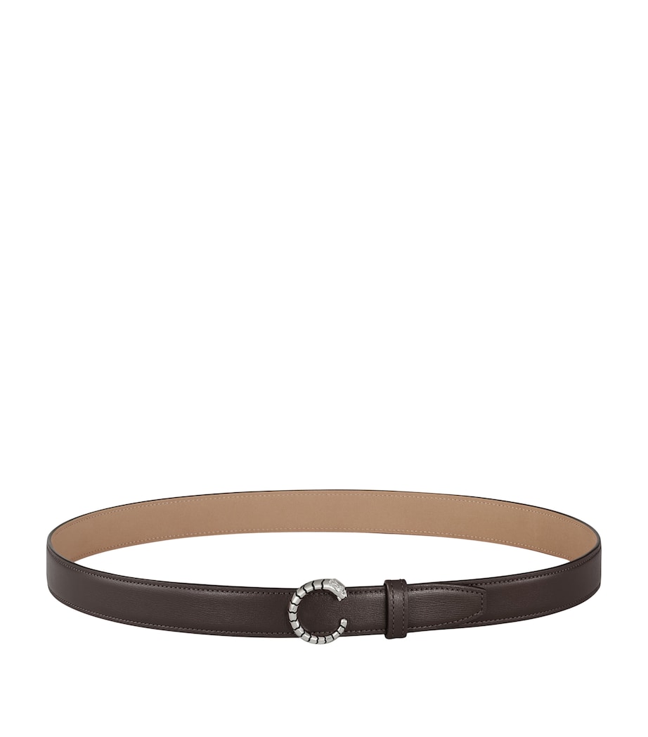 Cartier Leather Panthère de Cartier Belt (85cm) Brown Image 1