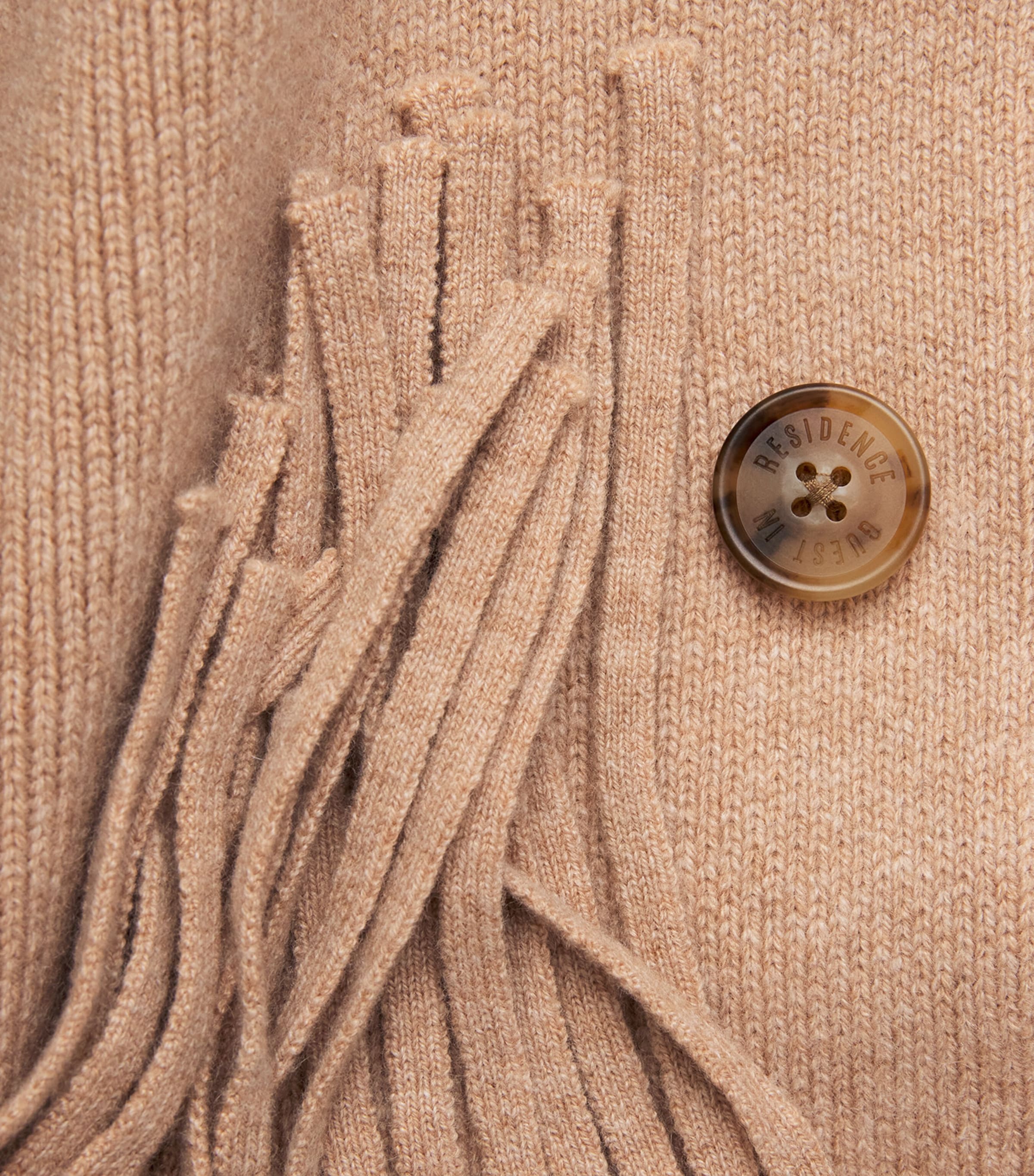 Wool-Cashmere Fringe Jacket DUNE Image 5