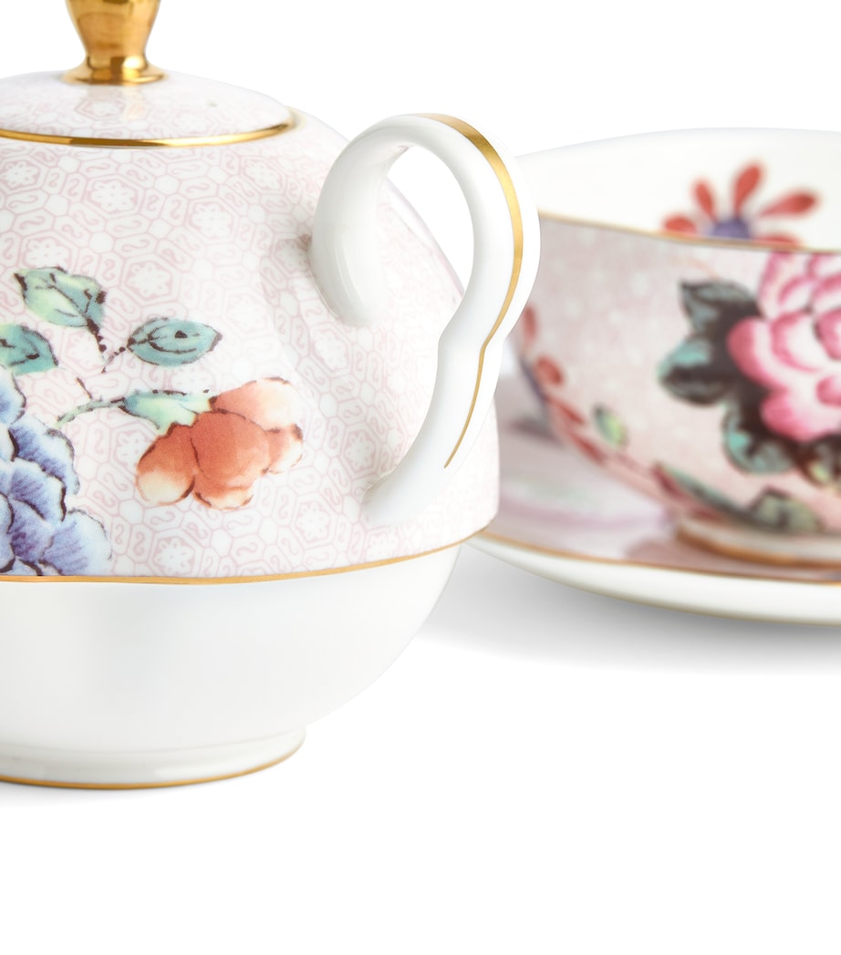 Bone China Cuckoo Tea For One Teapot Set MULTI Image 7