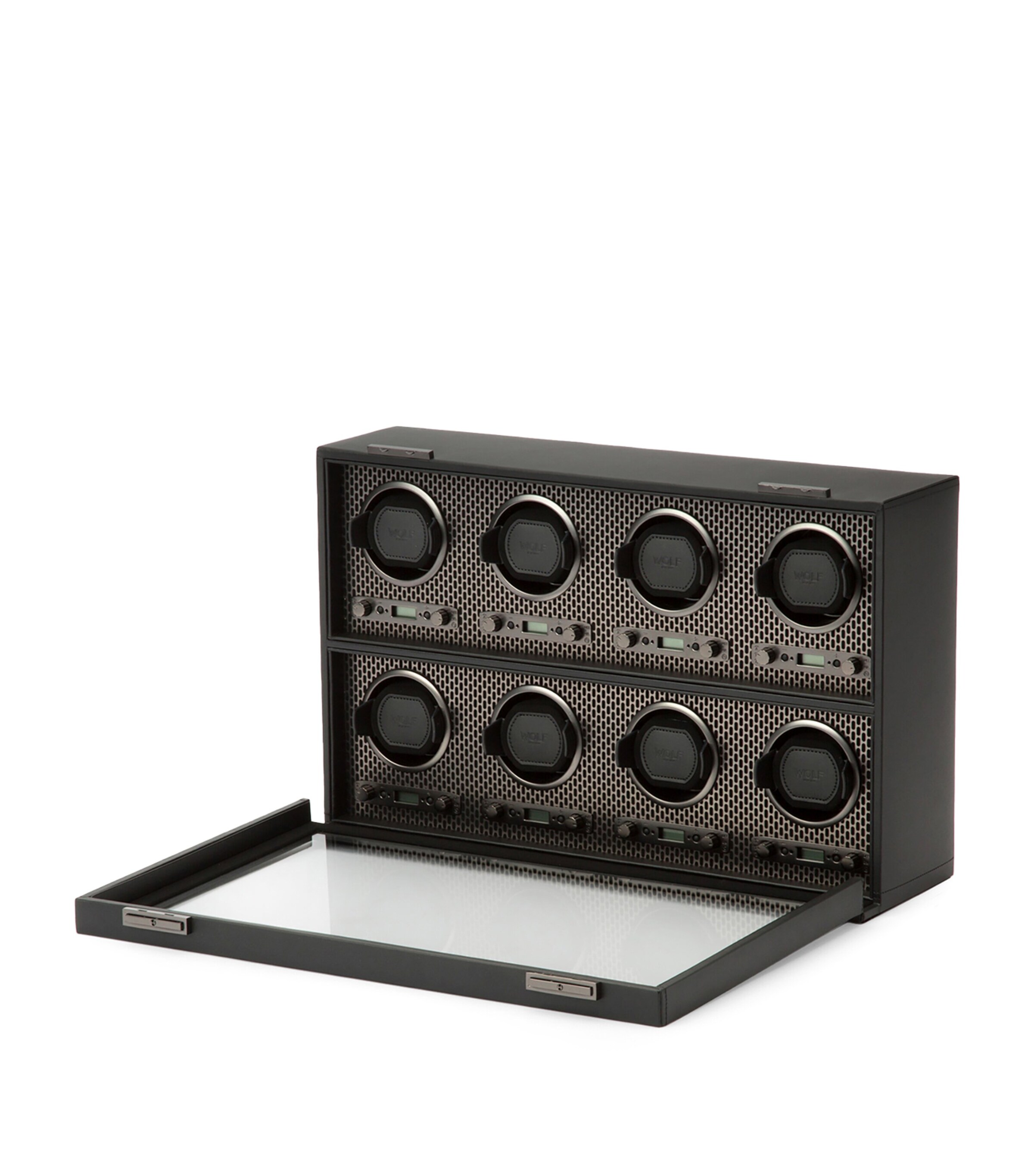 Axis 8-Piece Watch Winder BLACK Image 2