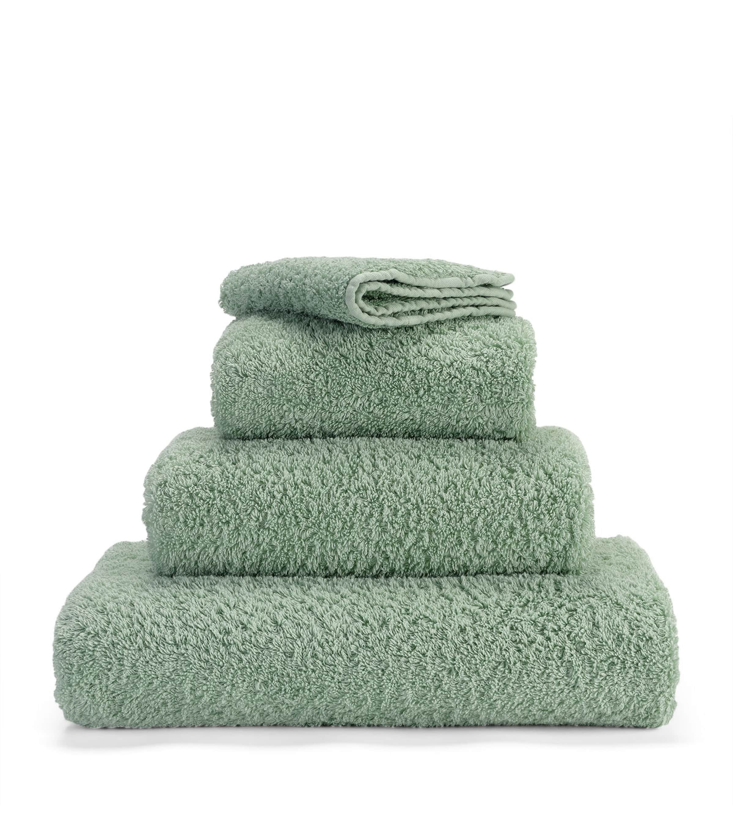 Abyss & Habidecor Super Pile Face Cloth In Turquoise