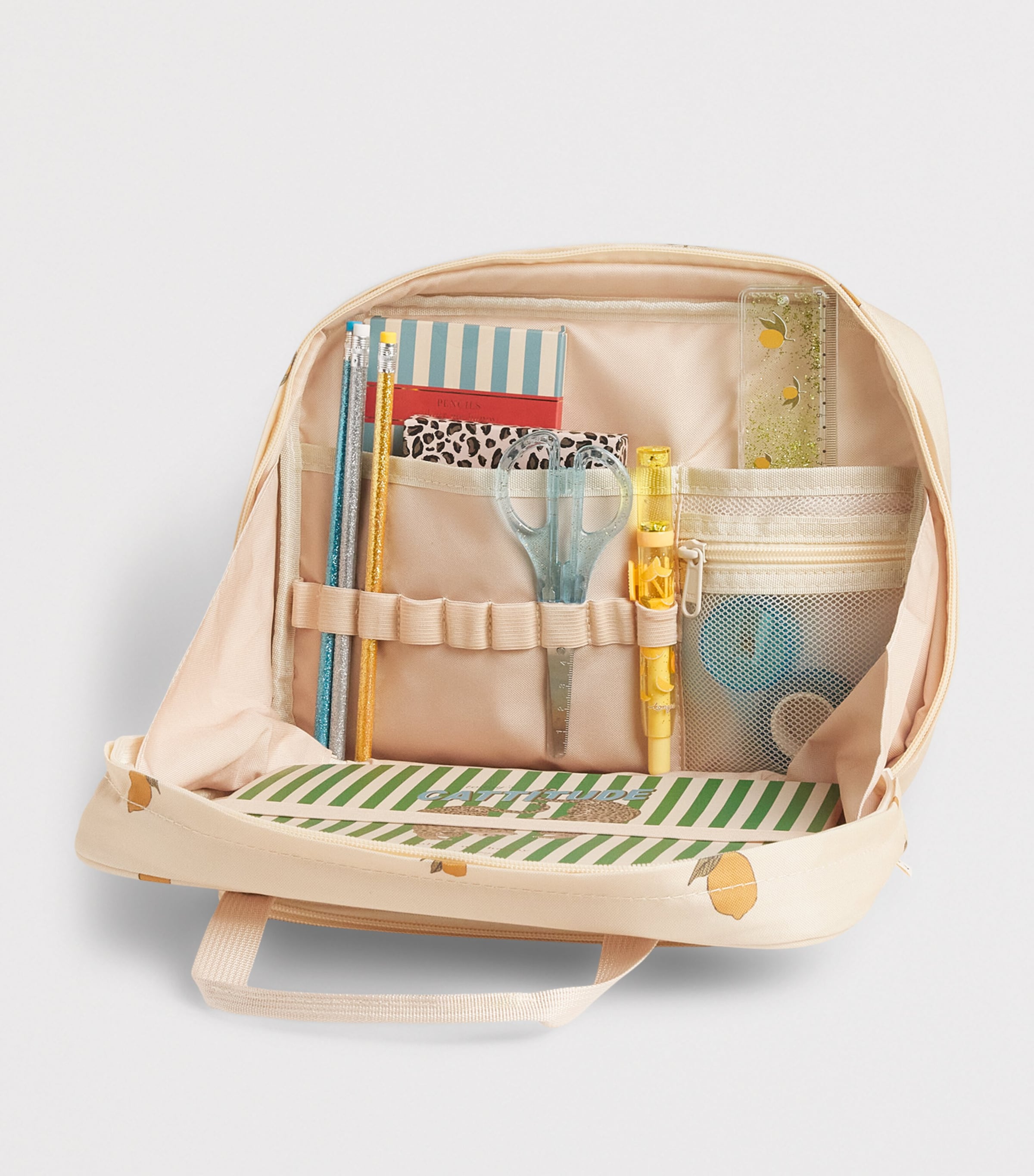 KONGES SLOJD Lemon Print Toy Holiday Essentials Bag Image 2