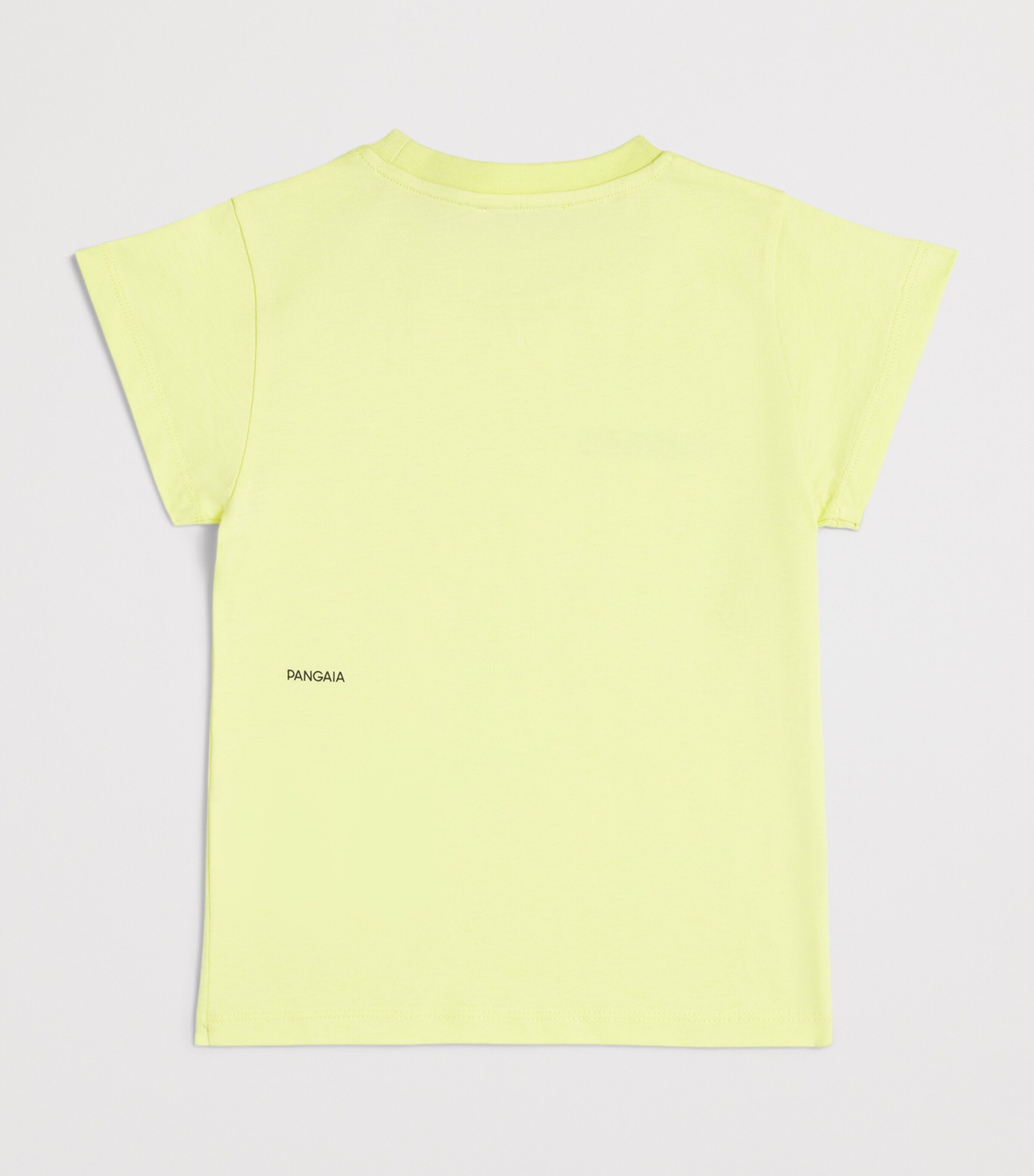 Pangaia Kids Organic Cotton T-Shirt (3-12 Years) Lime Image 2