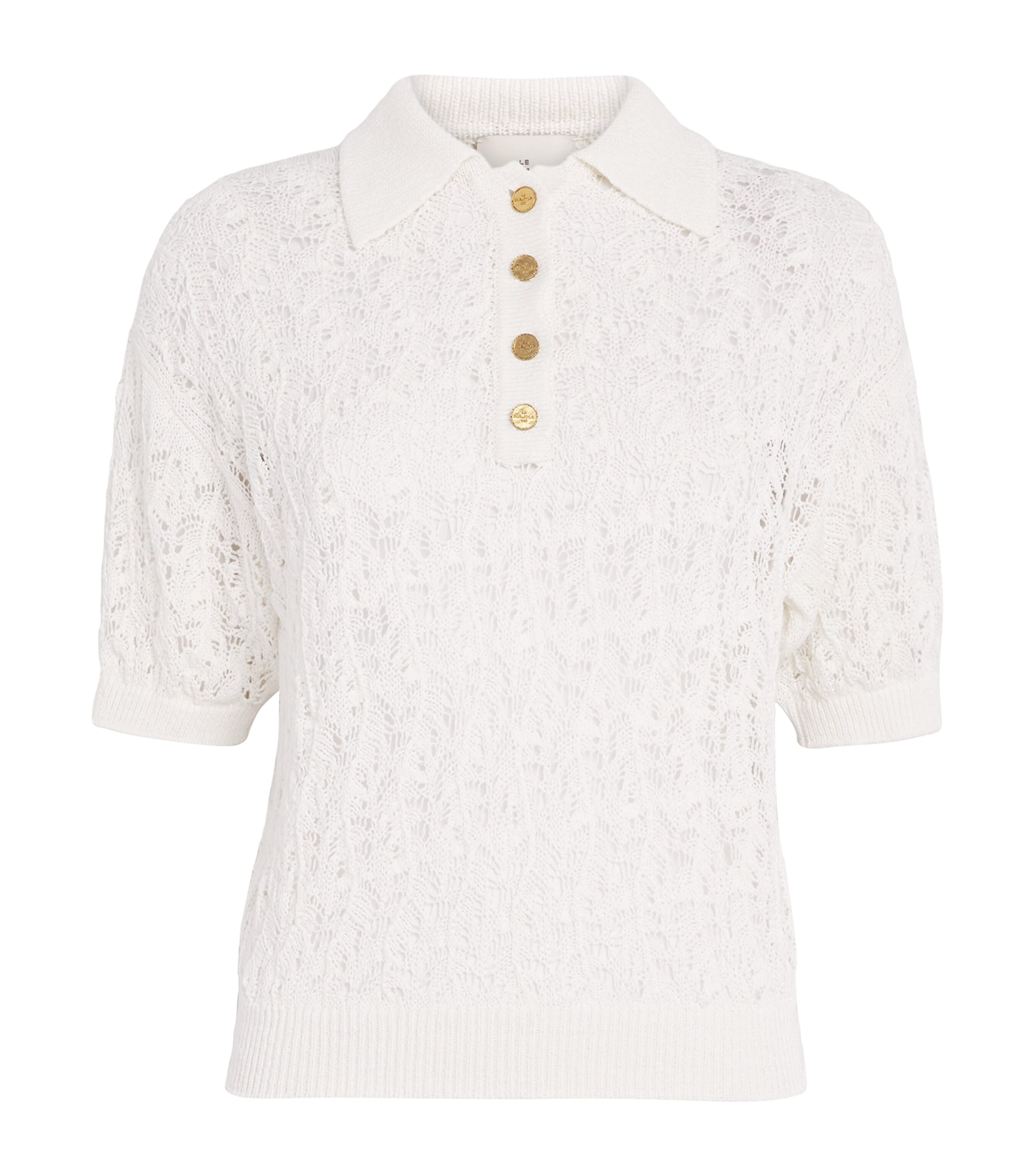 Le Kasha Organic Linen Qurar Polo Shirt