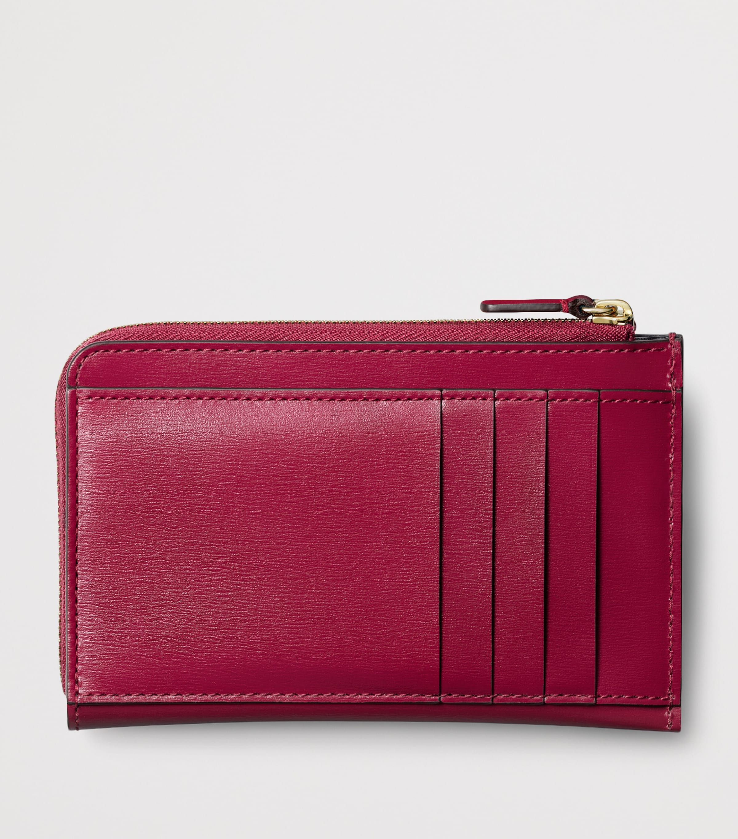 Cartier Leather Panthère de Cartier Card Holder Red Image 3