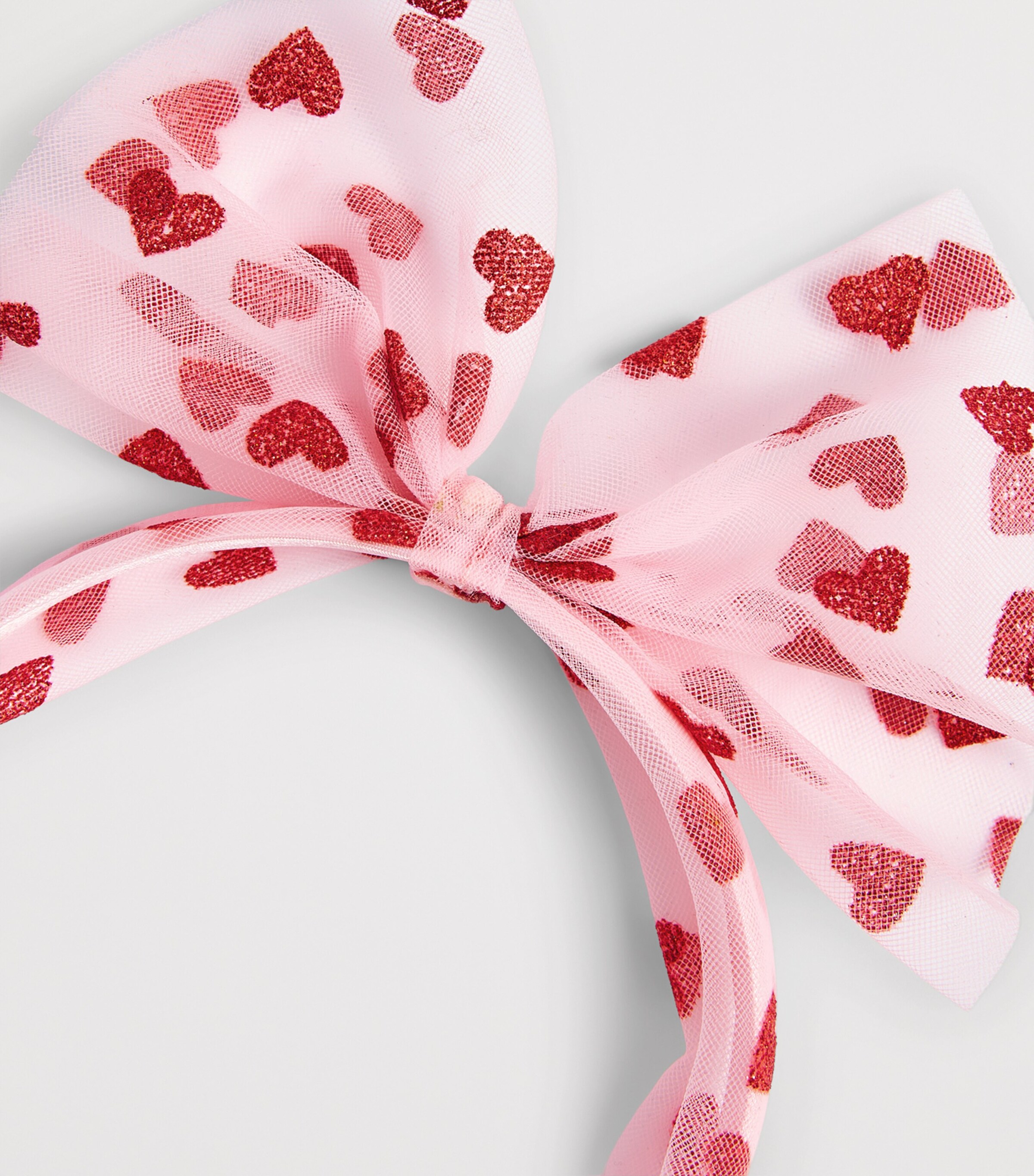 Rockahula Tulle Sweet Hearts Headband Pink Image 3
