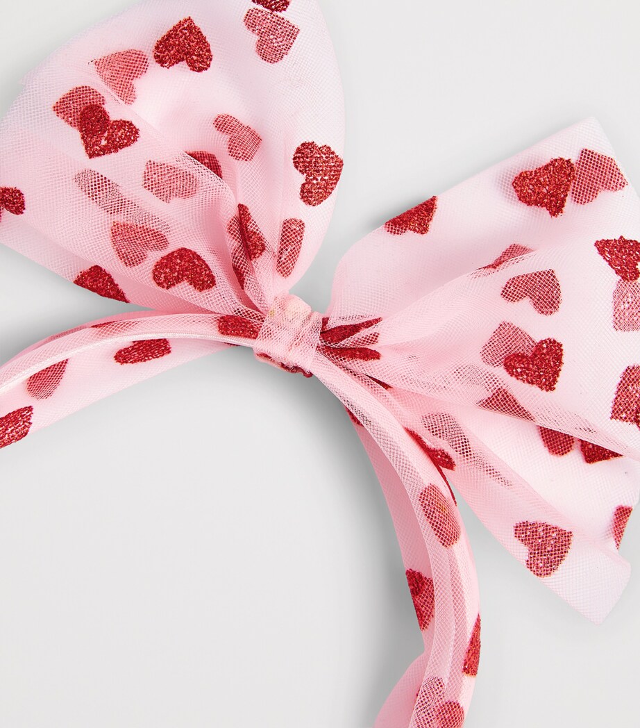 Rockahula Tulle Sweet Hearts Headband Pink Image 3