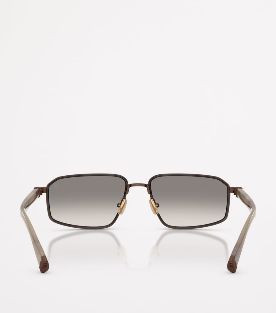 Titanium Rectangle Jarama Sunglasses 500632 Image 4