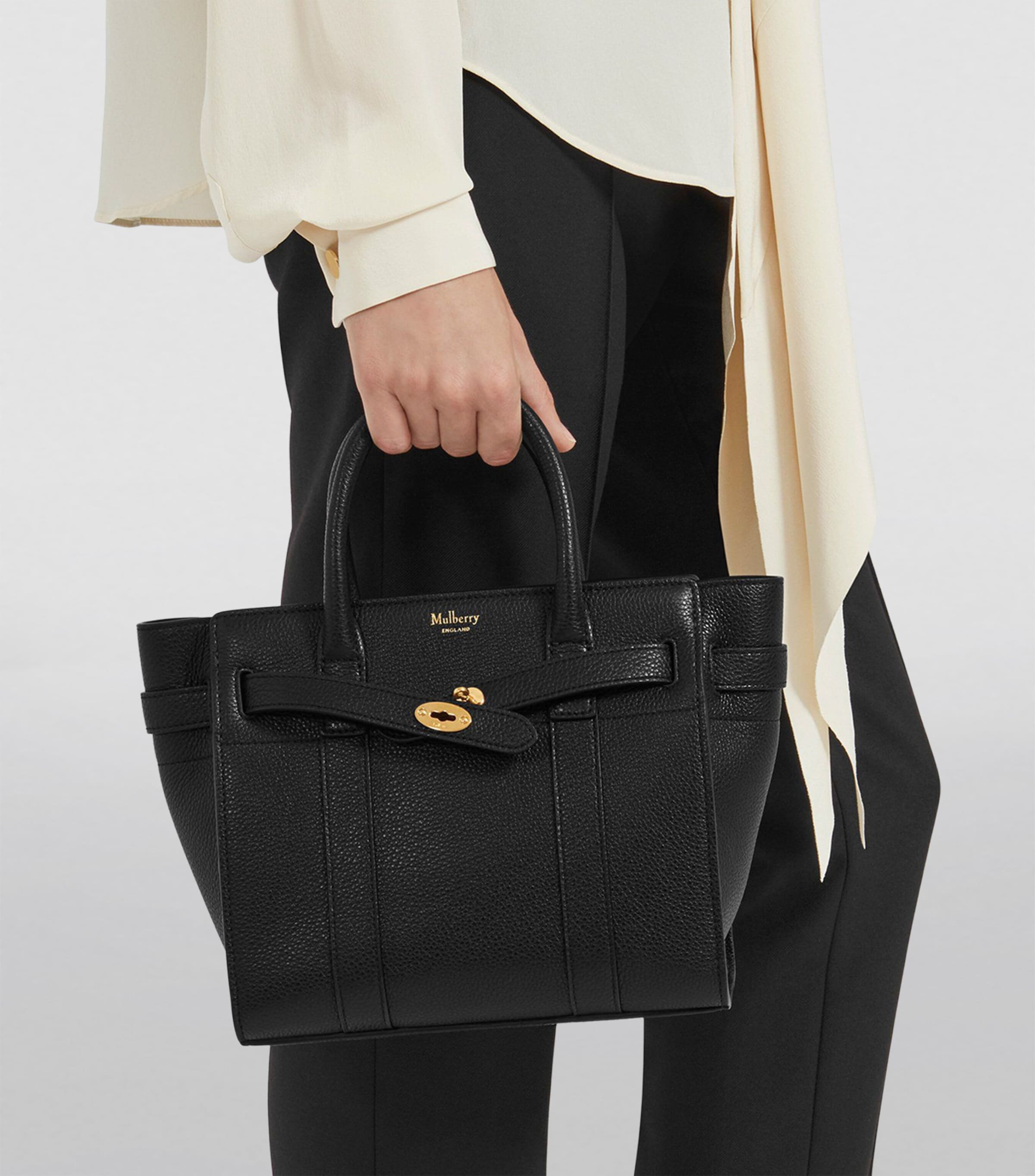 ショルダーバッグ・ポシェット SMALL BAYSWATER SHOULDER BAG Mulberry Mini Zipped Bayswater || Mulberry Work Bag