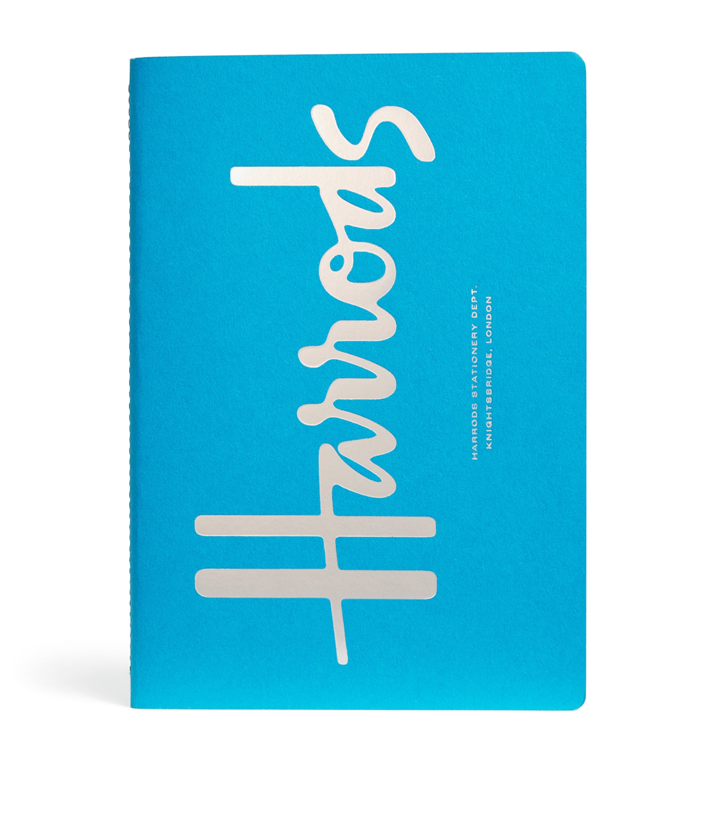 Harrods Logo A5 Notebook Blue Image 1