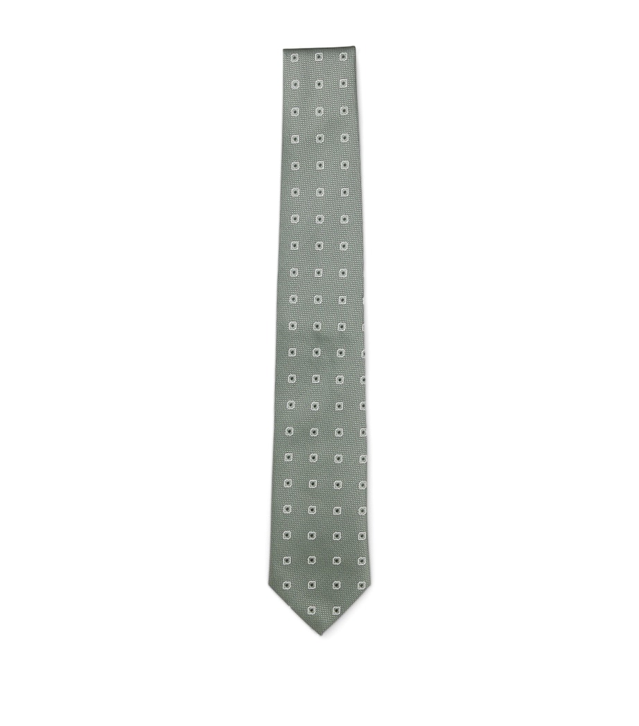BOSS Silk Jacquard Tie Image 1