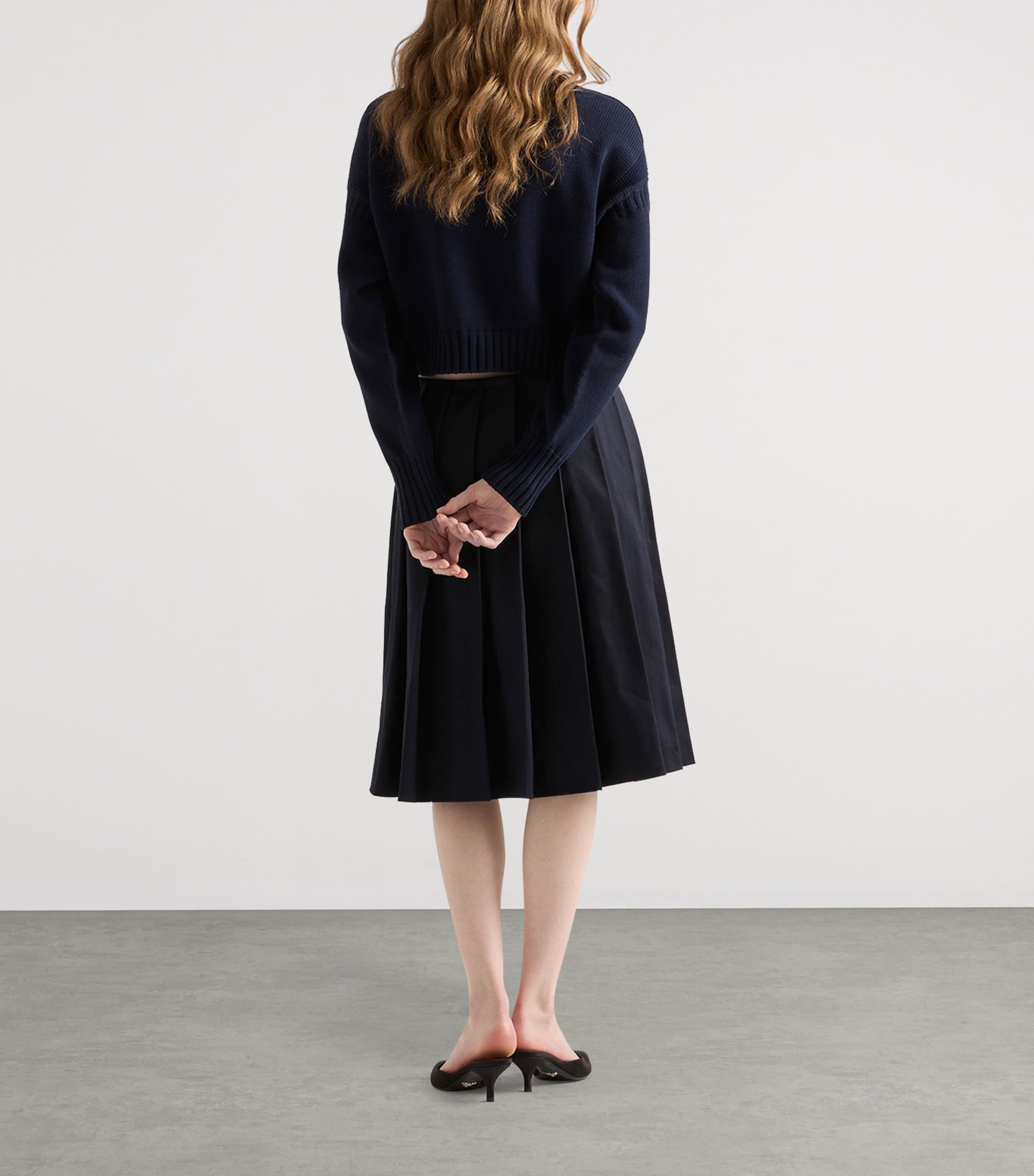 Cotton Oversized Sweater F022X Image 5