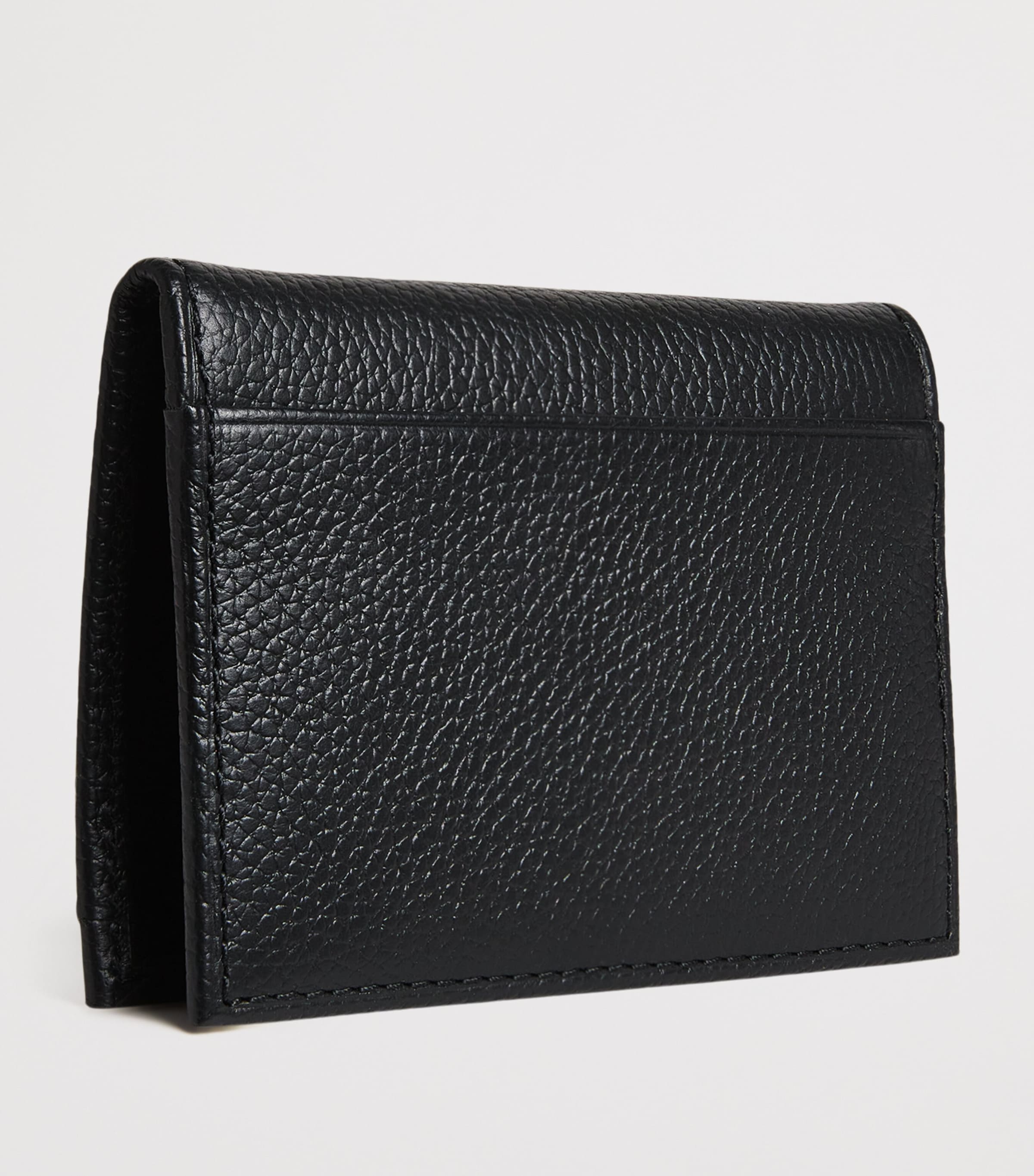 Polo Ralph Lauren Leather Bifold Card Holder Black Image 2