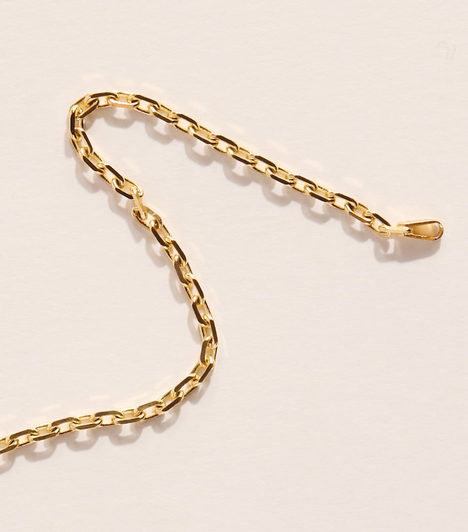 Jade Trau Yellow Gold Rectangle No.70 Chain Necklace Yellow Gold Image 4