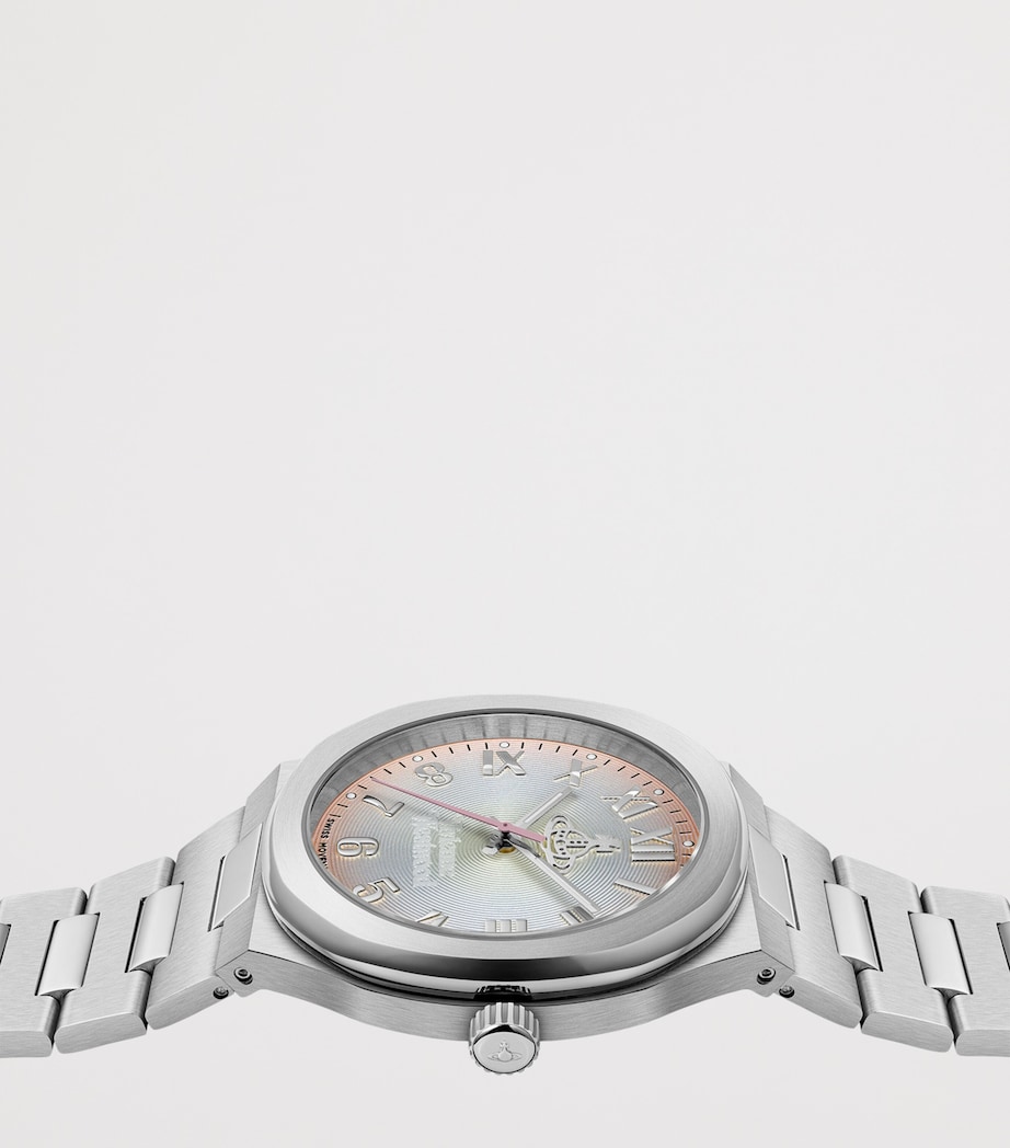 Vivienne Westwood Stainless Steel Merton Watch 38mm Silver Image 3
