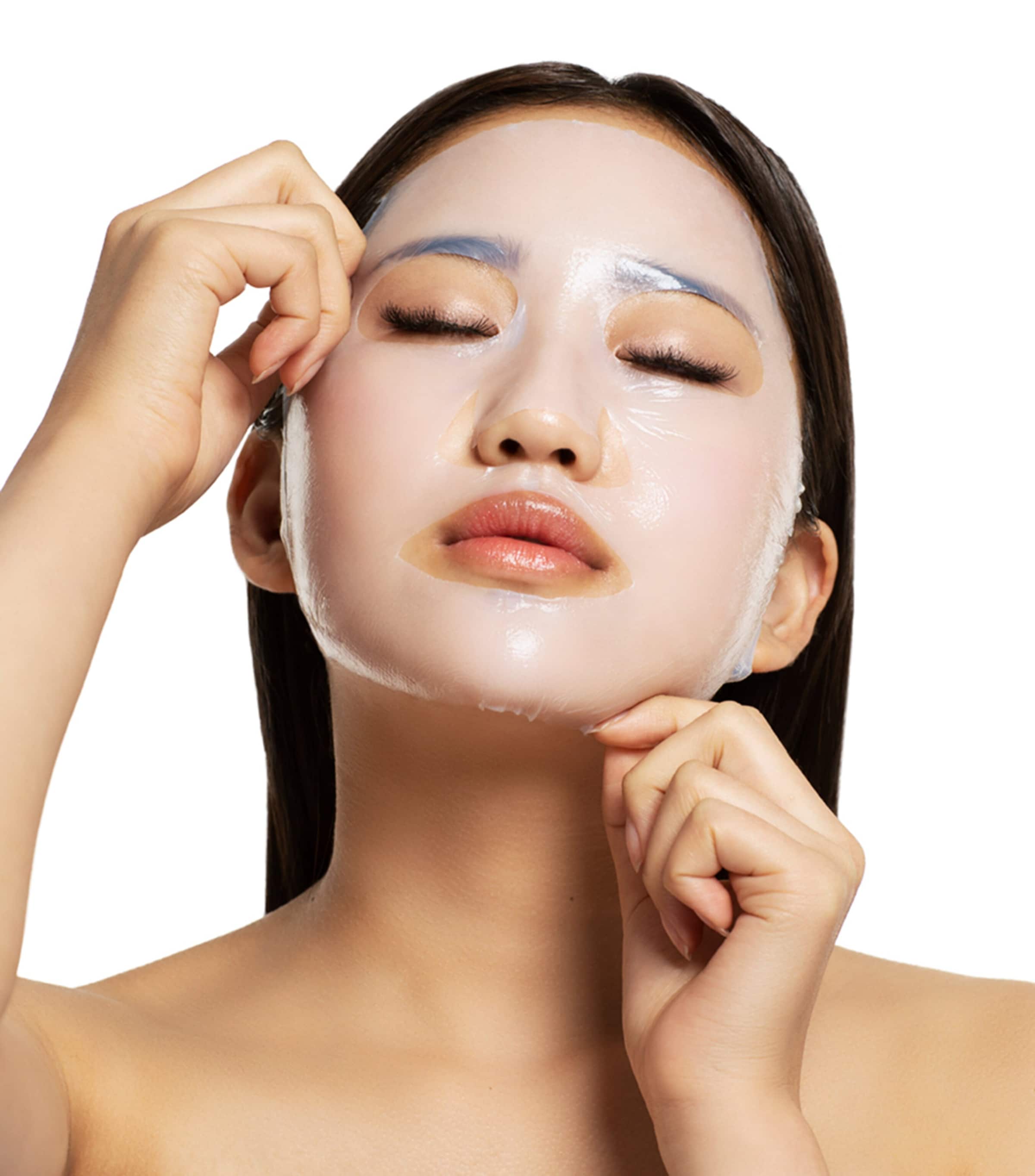 Red Carpet Ready Hydrating Bio-Cellulose Face Mask (Pack of 4) NO COLOUR Image 3