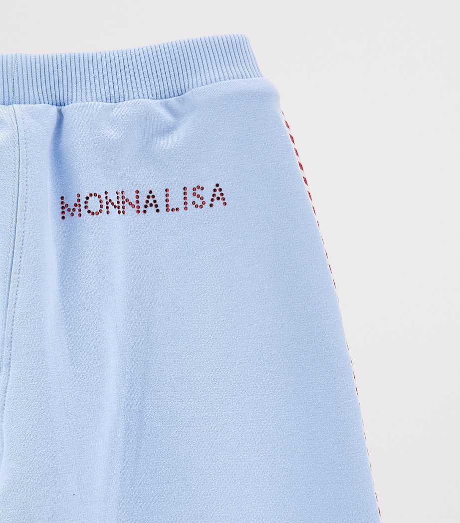 Stretch-Cotton Sweatpants (2-12 Years) CELESTE Image 4