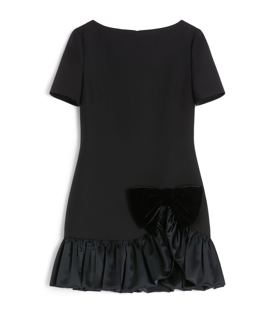 Wool-Silk Mini Dress 0NO Image 1