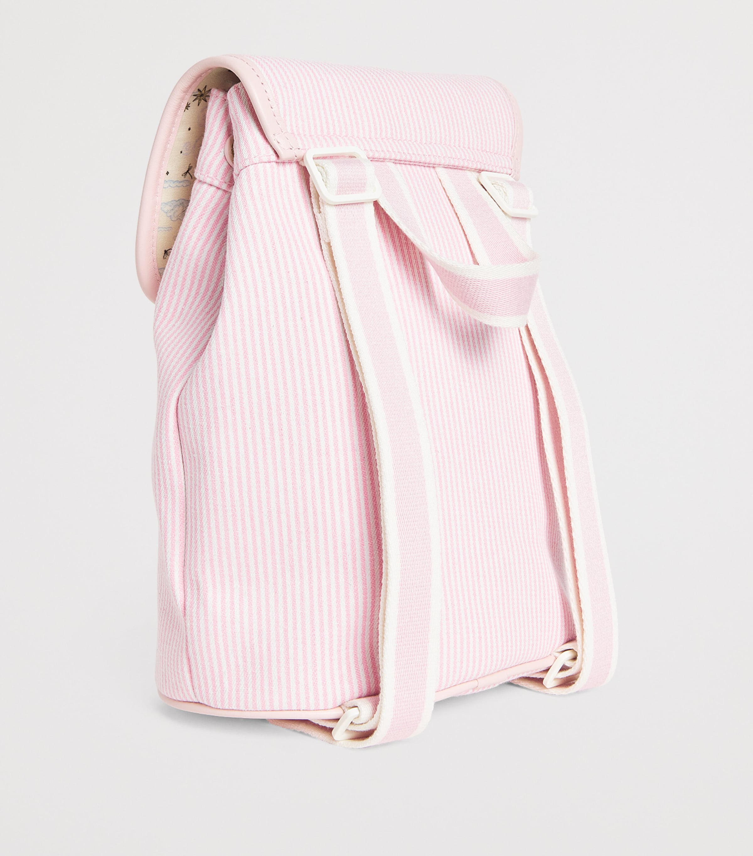 Embroidered Backpack PINK Image 2