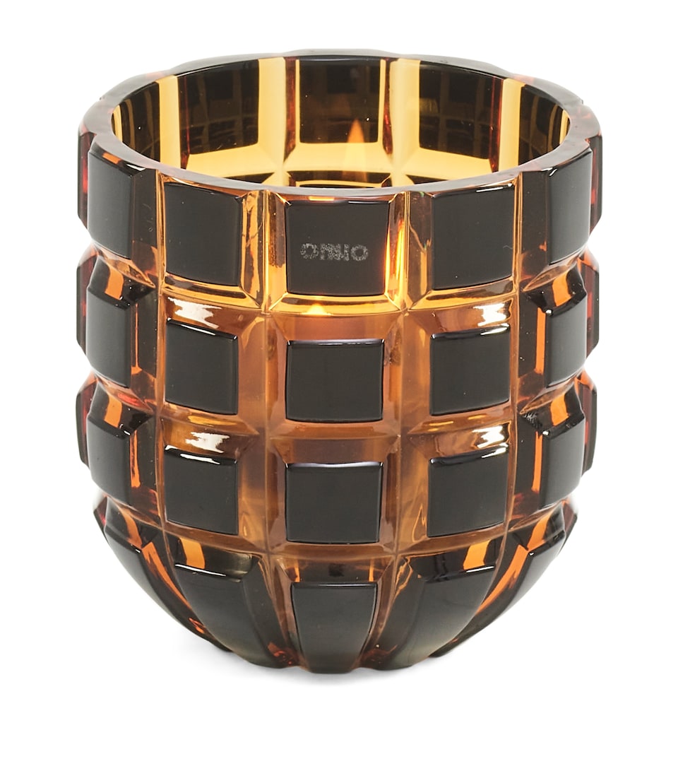 Onno Small Gold Forever Crystal Candle Black/gold