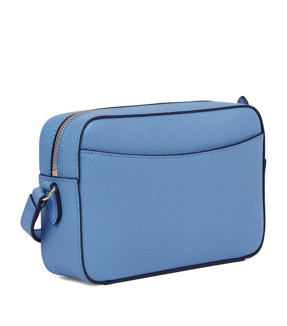 Small Leather Camera Bag NILE BLUE Image 2