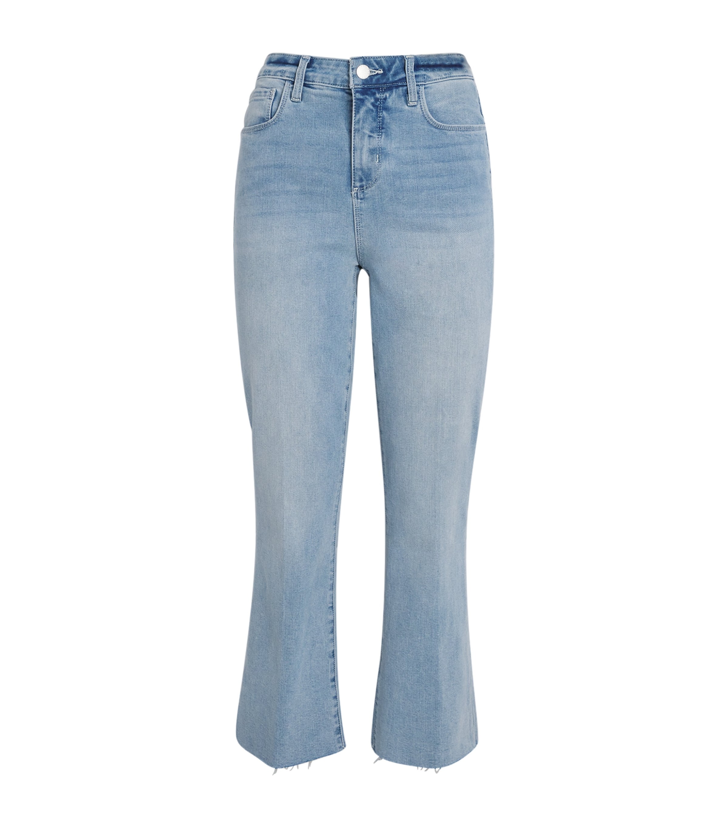 L Agence Kendra Cropped Flare Jeans