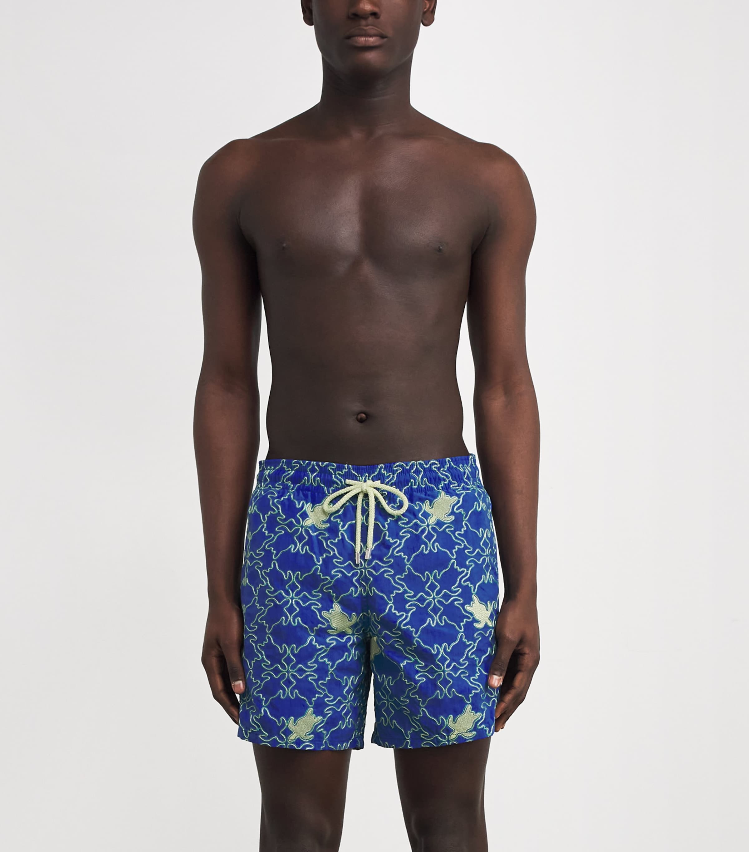 Embroidered Turtle Mistral Swim Shorts 613 MARRAKECH Image 2