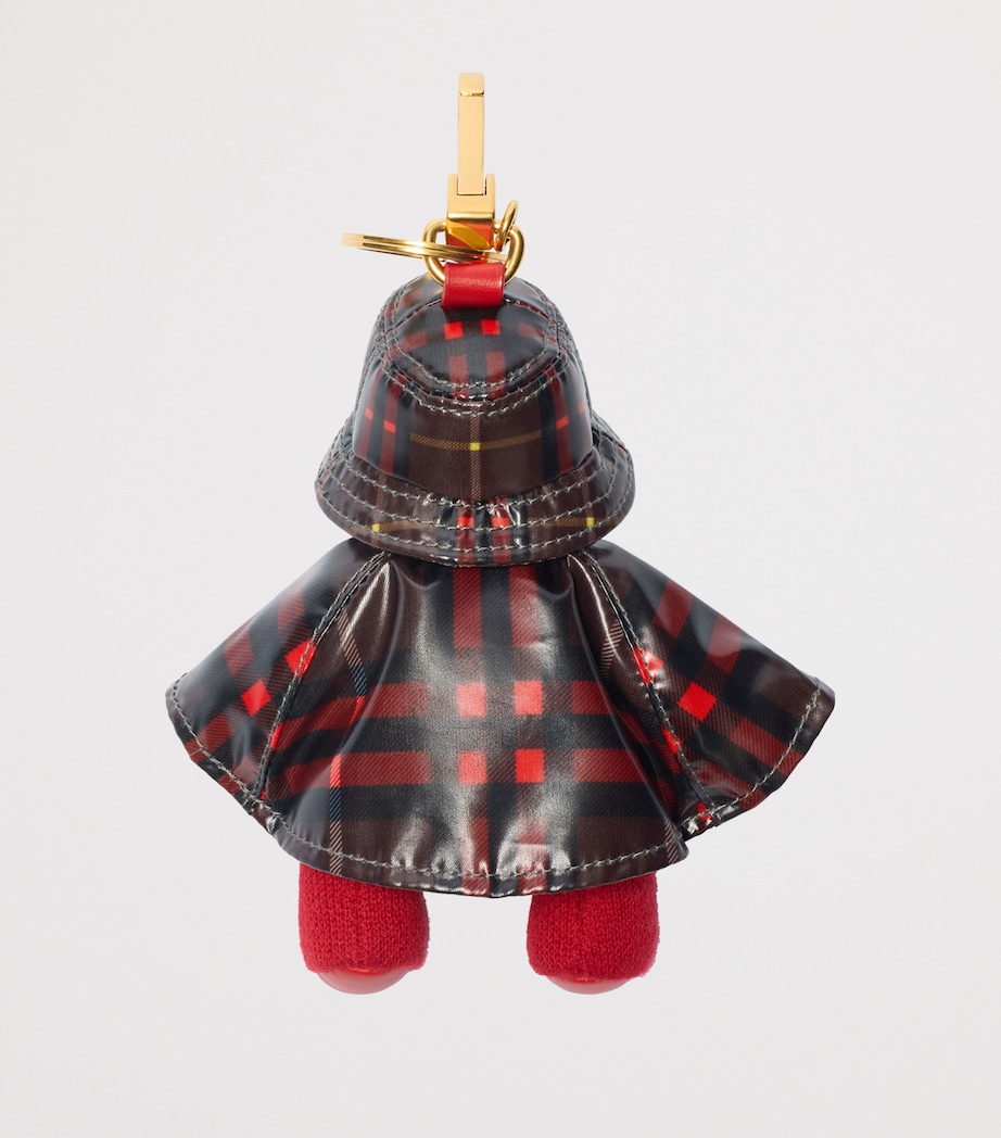 Wool-Cashmere Thomas Bear Keyring POPPY Image 2