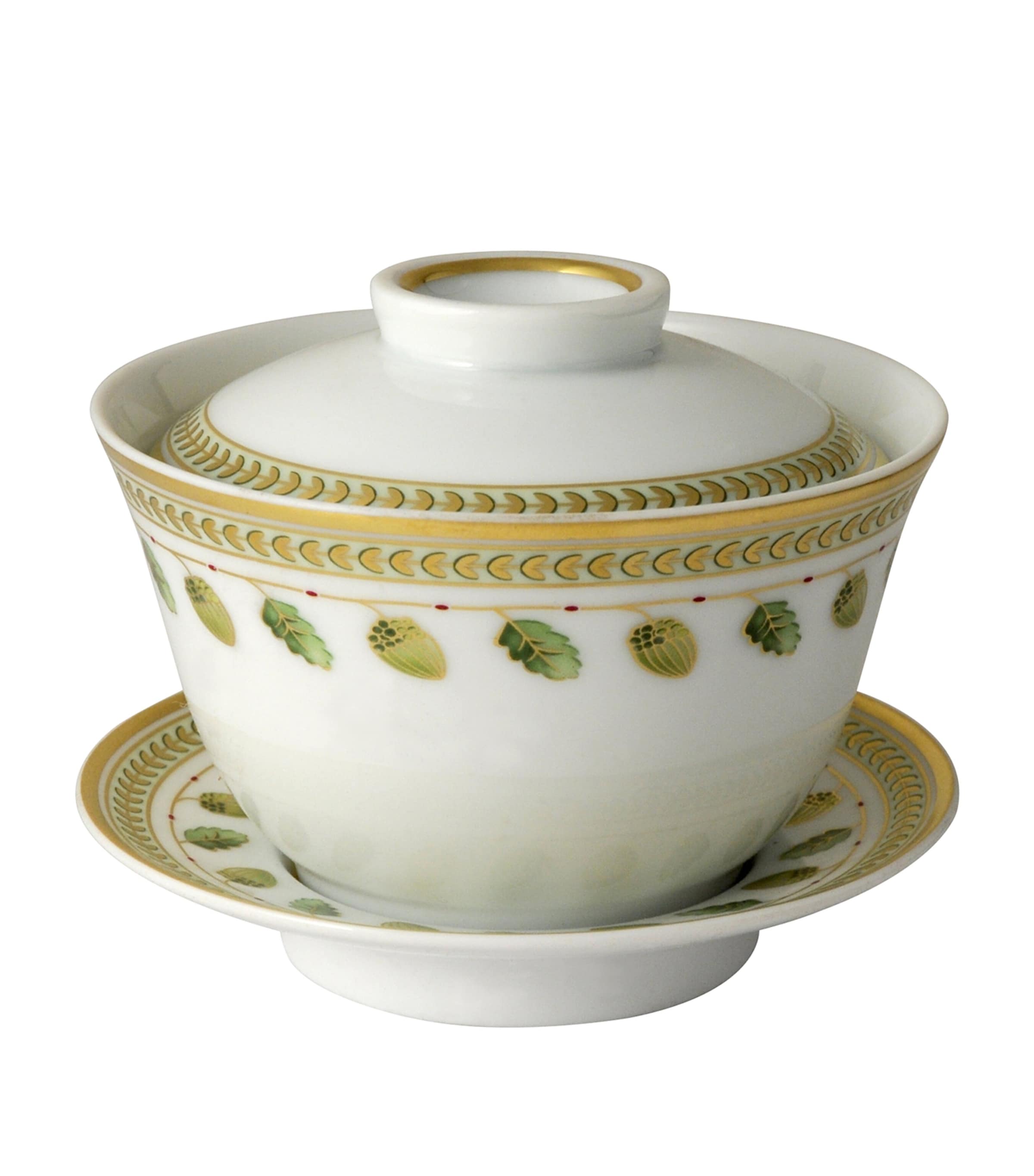 Bernardaud Constance Small Covered Cup | Dining | Tableware | Tea Cups & Saucers | Designers | Bernardaud