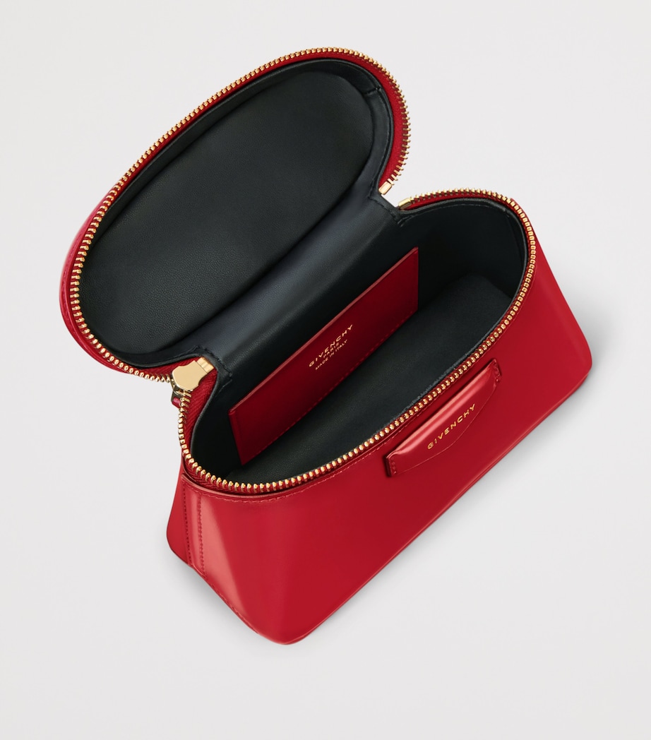 Leather Antigona Vanity Top-Handle Bag VERMILLON Image 4