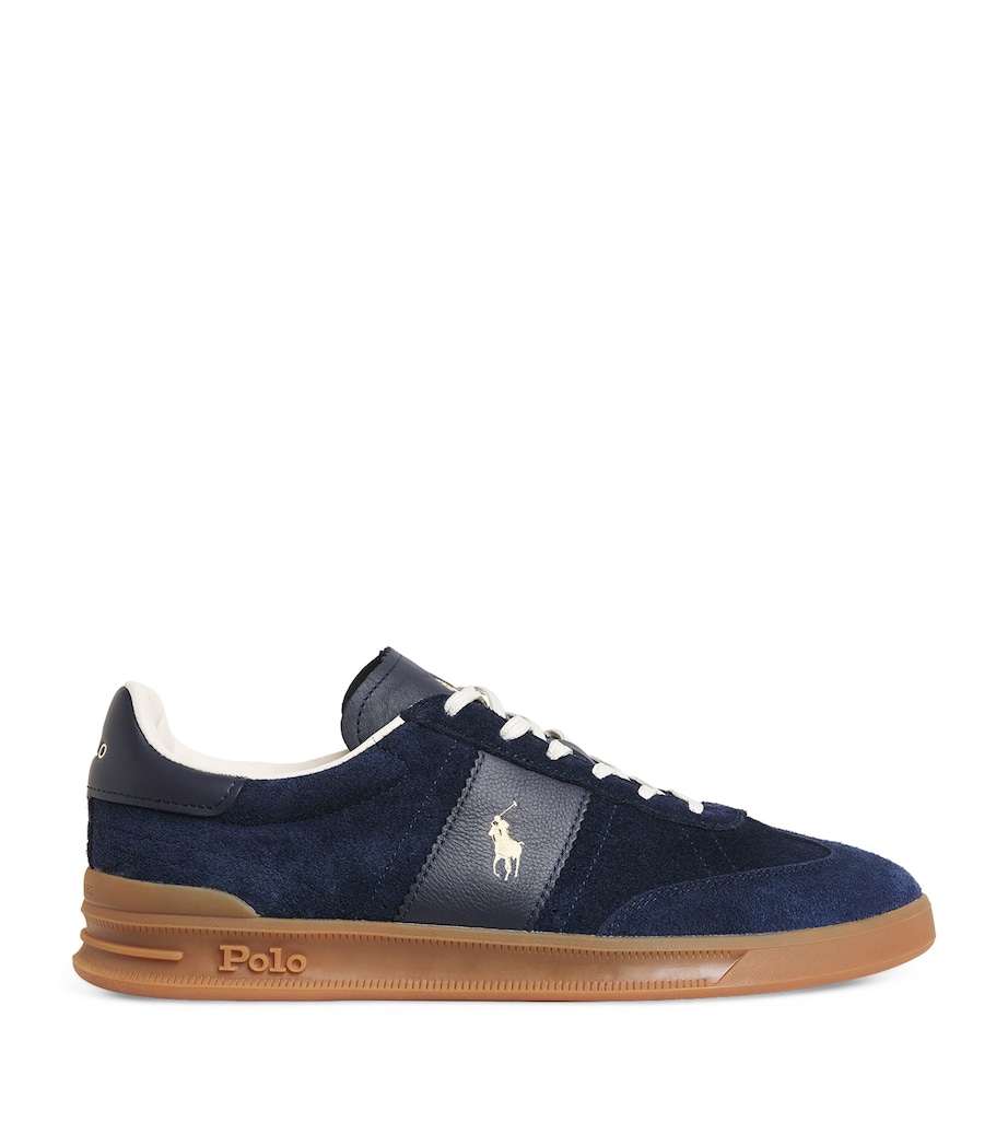 Suede Bedford Sneakers 002 HUNTER NAVY Image 1