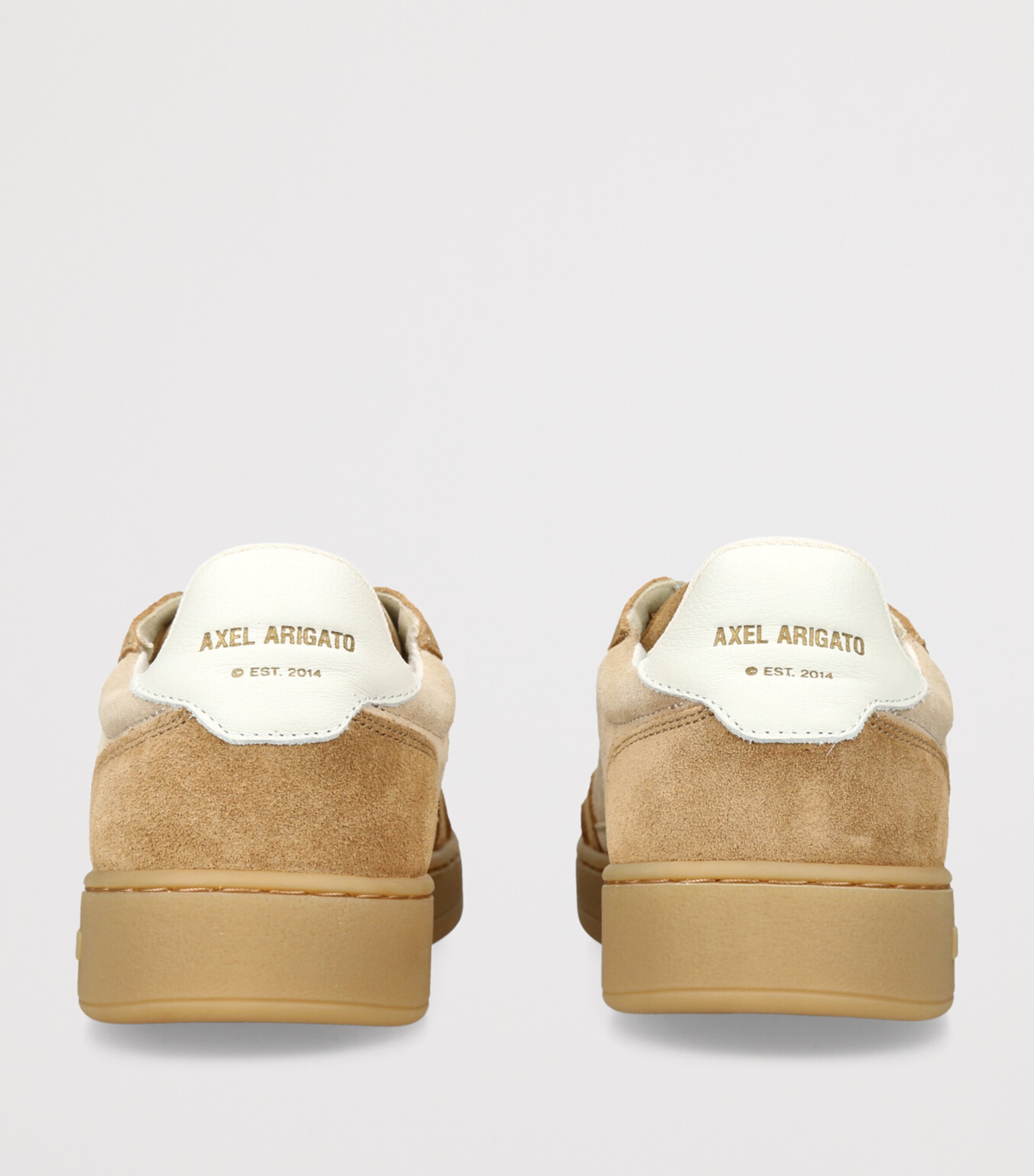 Leather Dice T-Toe Sneakers BEIGE Image 2