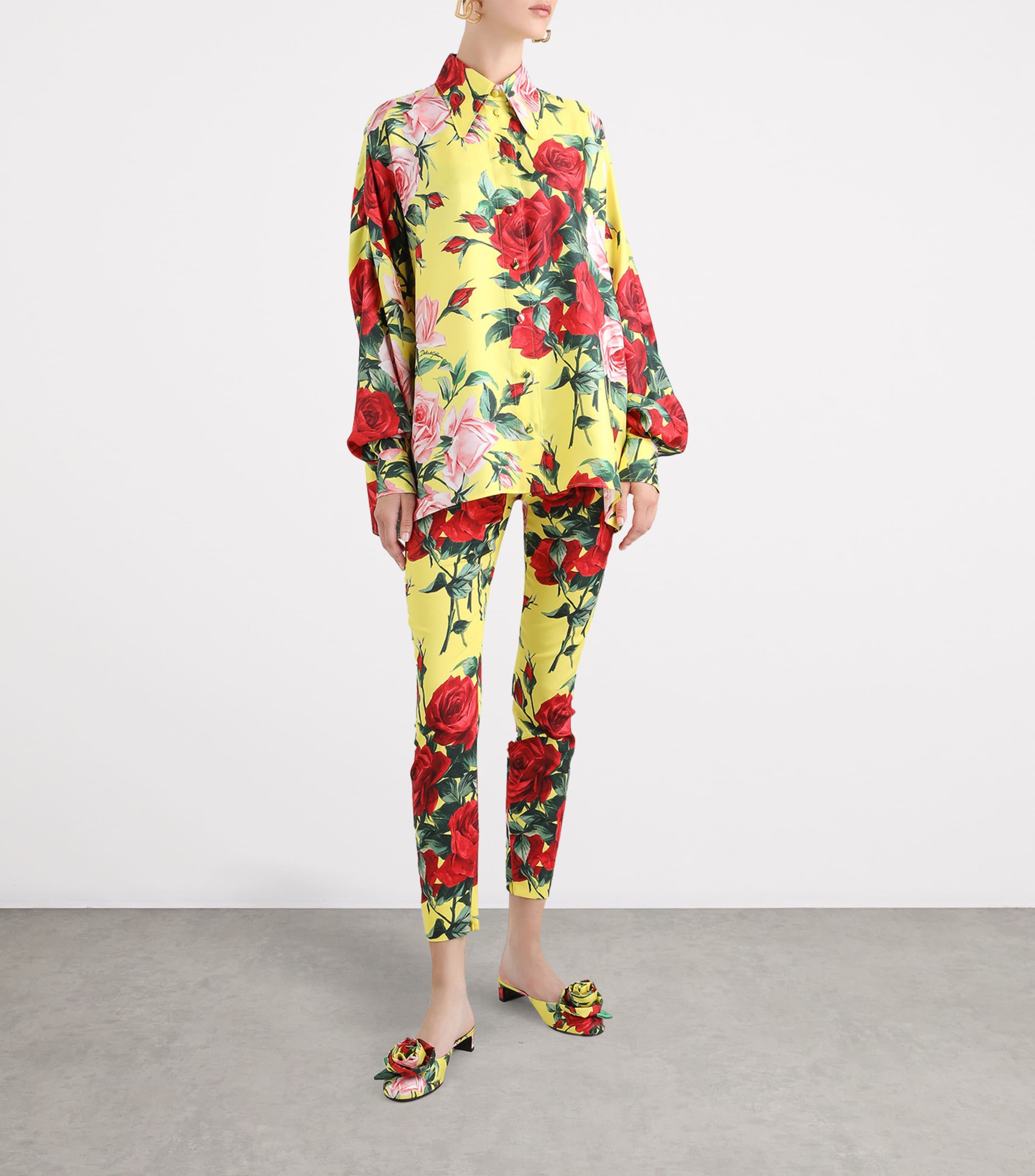 Silk Floral Shirt HG5JD-BOUQUET Image 5